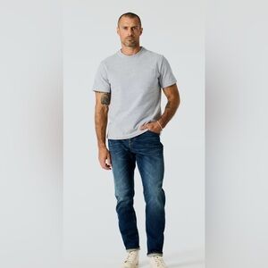 Flint And Tinder Slim Fit Blue Jeans Size 38x32